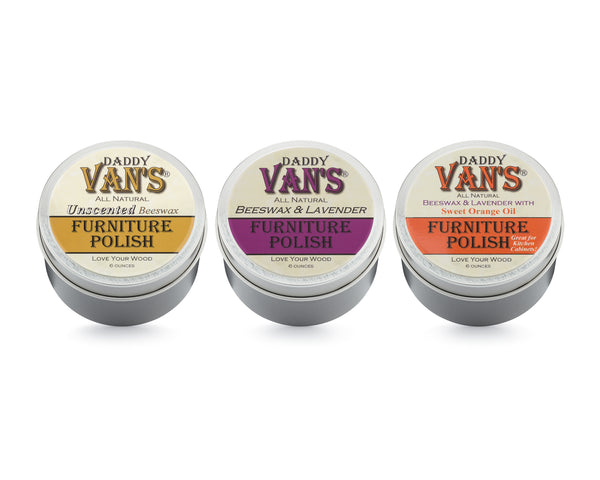 Daddy Van's All Natural Beeswax Furniture Polish & Finishing Wax