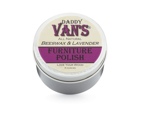 Daddy Van's All Natural Beeswax & Lavender Furniture Polish